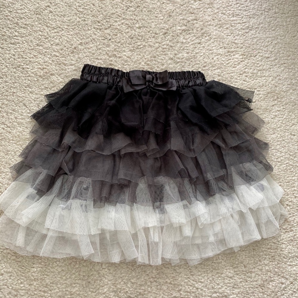 Ombre multi-layered tutu skirt